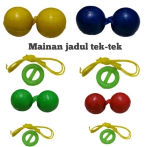 Jual Mainan Lato Lato Etek Etek Tik Tok Jadul Mainan Bola Tok Tok