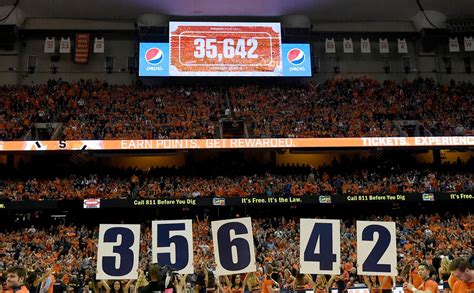 Attendance For Syracuse Basketball At A 20 Year Low Can Duke And Wake