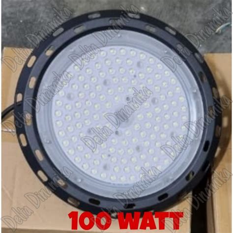 Jual Lampu Highbay Led 100w Industri UFO 100watt Lampu Gantung 100 Watt