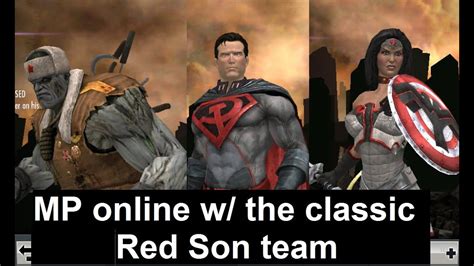 Injustice Mobile 399 Mp With Red Son Superman Wonder Woman