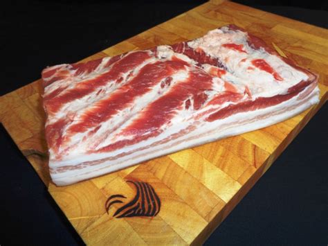 Outdoor Reared Pork Belly Min 1kg Alternative Meats