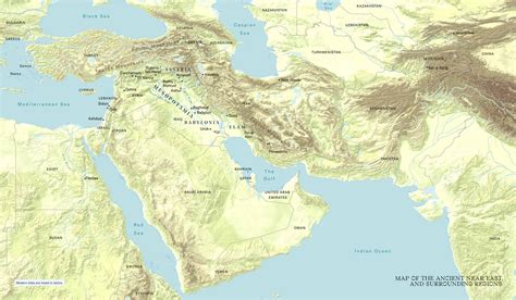 Early civilizations babylonia map - yellowdiki