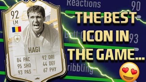 Wow 92 Prime Icon Moments Hagi Player Review Fifa 21 Ultimate Team