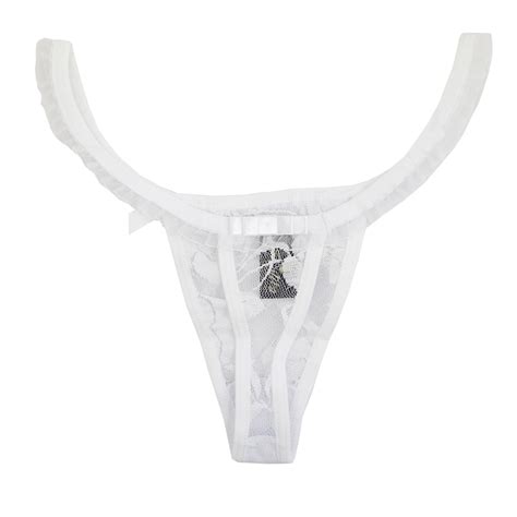 Tanga Rubi Branca Erótika Hot Sul Distribuidora