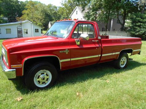 1987 Chevy K20 4x4 Pickup 2500 34 For Sale Photos Technical Specifications Description