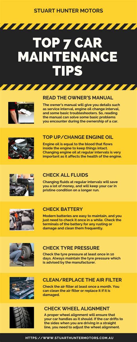 Top Car Maintenance Tips By Stuart Hunter Motors Issuu