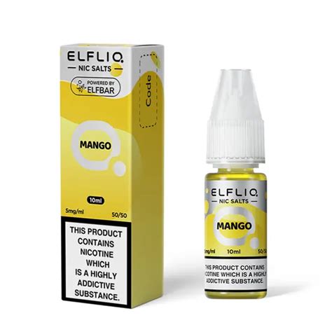 Elfliq Nic Salt By Elf Bar Mango Ml Multi Buy For