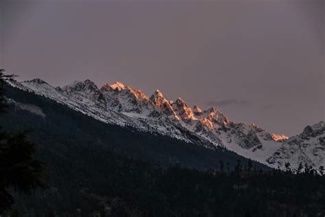 Snow Covered Mountains · Free Stock Photo