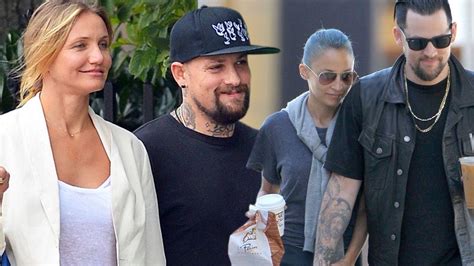 Twins Night Out Newlyweds Cameron Diaz And Benji Madden Double Date