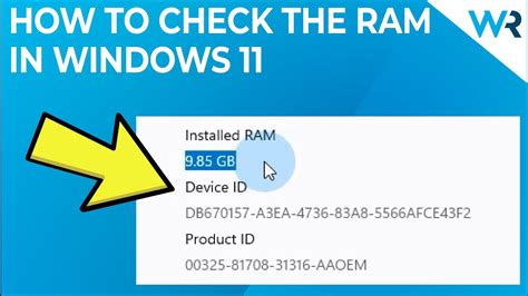 How To Check RAM On Windows 11 YouTube