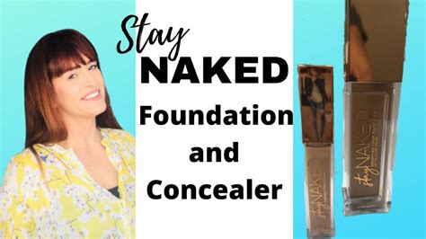 NEW STAY NAKED FOUNDATION AND CONCEALER BY URBAN DECAY MAKE UP