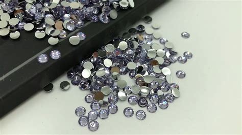 Jelly Colors Resin Rhinestone Flat Back Non Hot Fix Rhinestone For