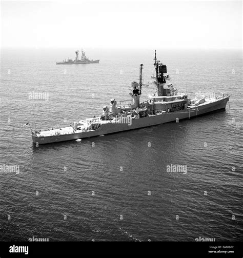 1970s guided missile cruiser Black and White Stock Photos & Images - Alamy