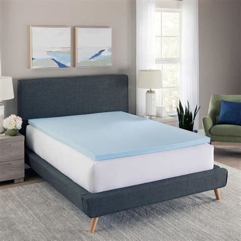 Amazon.com: Bodipedic Essentials 2 Inch Memory Foam Mattress Topper