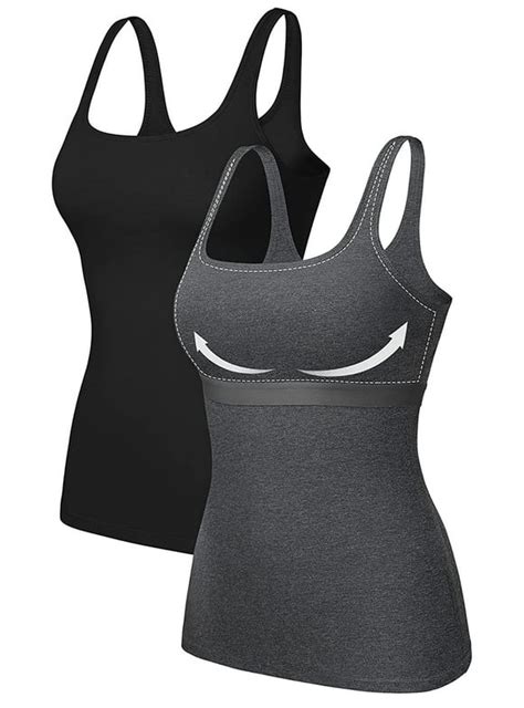 Bra Shelf Tank Tops