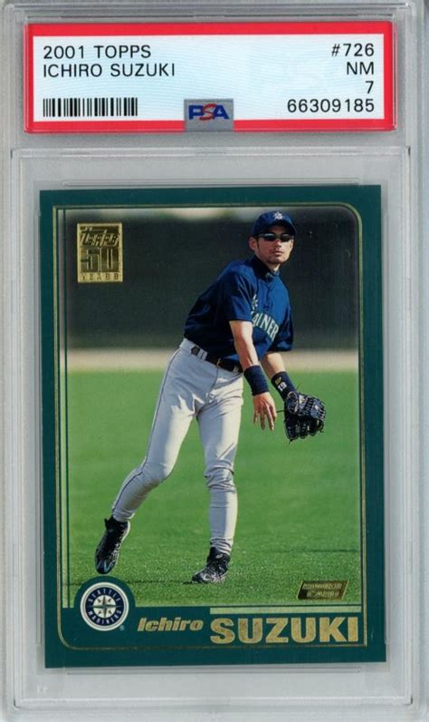 ミントモール MINT 池袋店 2001 Topps Baseball Seattle Mariners Ichiro Suzuki