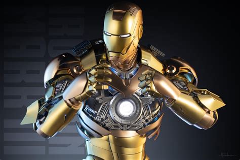 Железный человек от Hot Toys в масштабе Пикабу