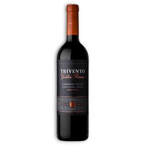 TRIVENTO GOLDEN RESERVE BLACK SERIES CABERNET FRANC CAJA X6U 750ML