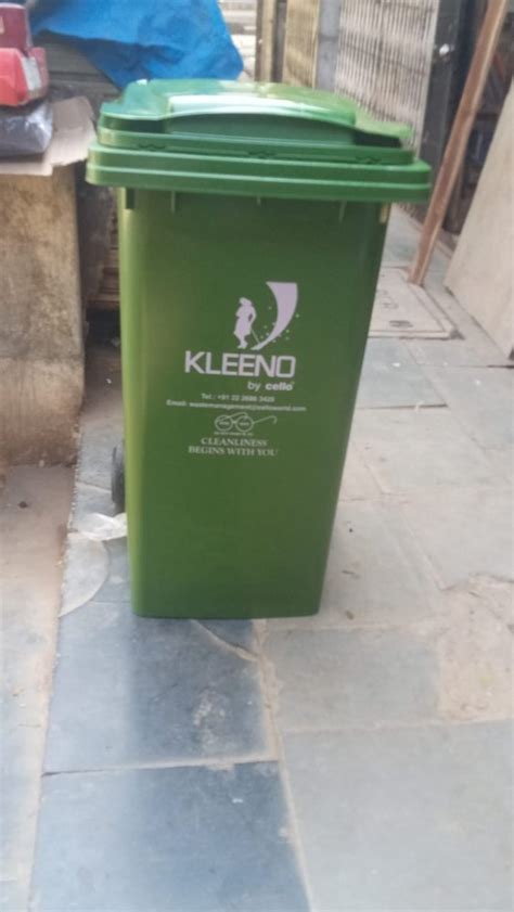 Plastic 240 Liter Industrial Wheel Dustbin At Rs 2800 In Mumbai ID