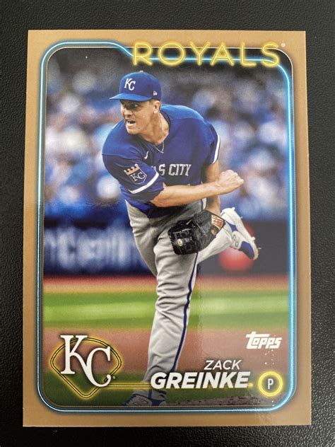 2024 Topps Series 2 Zack Greinke Gold 2024 Royals 610 EBay