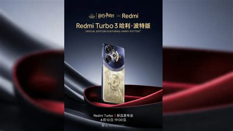 Edição especial Harry Potter Redmi Turbo 3 e Redmi Pad Pro para fãs da