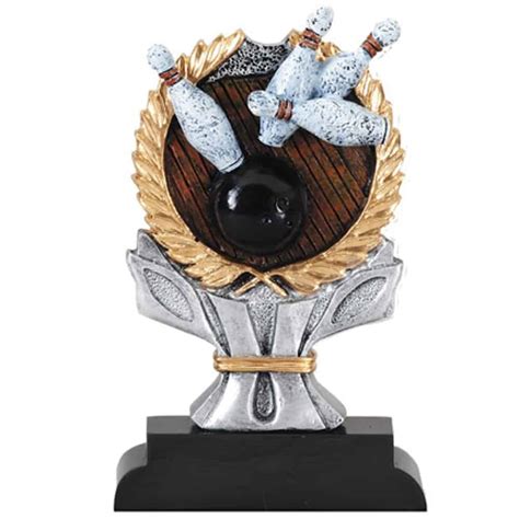 Resin bowling Trophies