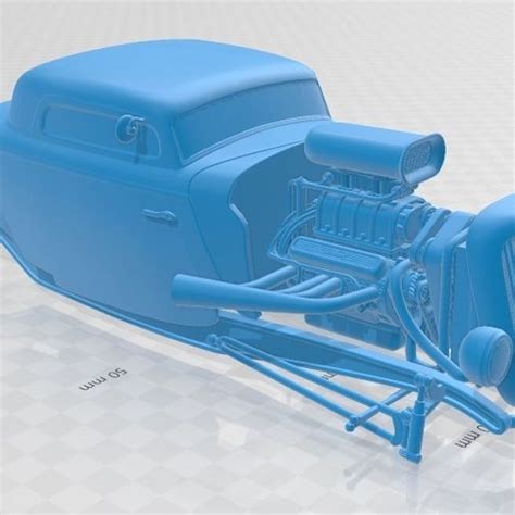Descargar Archivo STL Hot Rod Printable Body Car Objeto Imprimible En D Cults