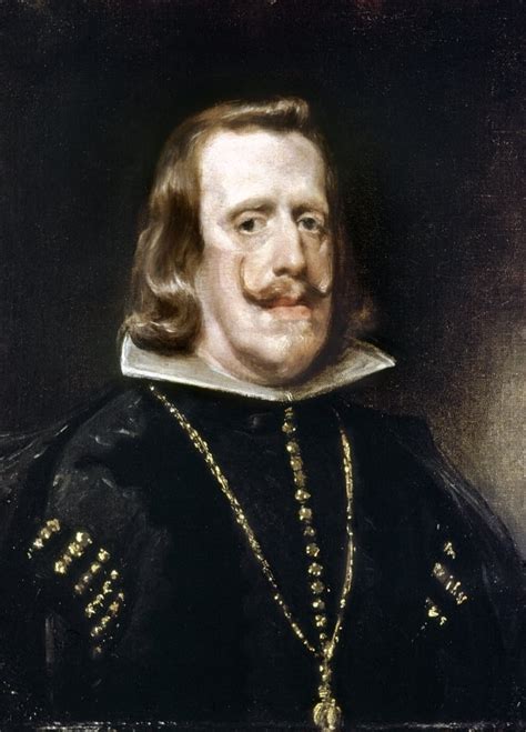 King Philip Iv Of Spain N(1605-1665) King Of Spain 1621-1665 Oil On Canvas C1656 By Diego ...