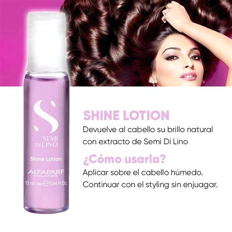 Alfaparf Semi Di Lino Shine Lotion Ampolla Ml