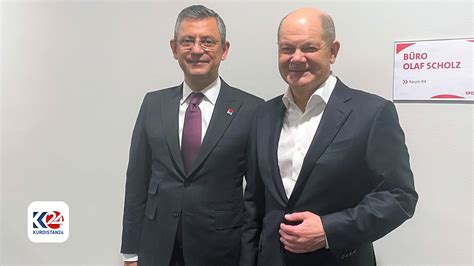 CHP Genel Başkanı Özel ile Almanya Başbakanı Scholz görüştü