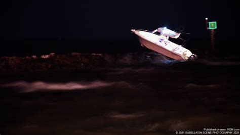 Drunk Boater Crashes On Jetty