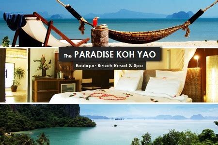 Paradise Koh Yao Resort Boutique Beach Resort & Spa | barfblog