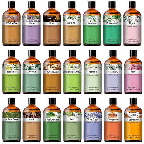 1pc 100ml 3 38fl Oz Essential Oils For Diffusers Humidifier Aromatherapy Massage Bath Relaxation