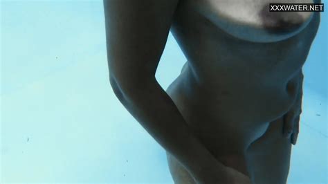 Half Russian And Spanish Chick Irina Cage Nude Swimming