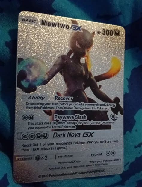 CARTES POKEMON ANGLAISES Mewtwo Gx Très Bon État Vendu à L unité 45e