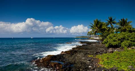 Kona Beaches Map