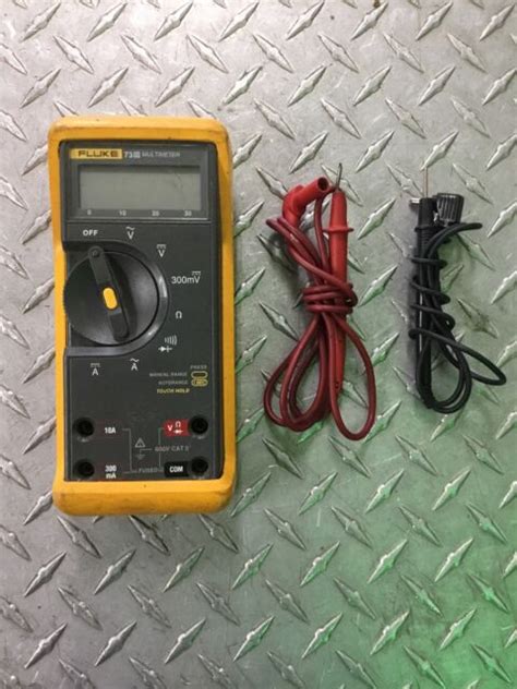 Fluke Iii Digital Multimeter Meter V Tool For Sale Online Ebay