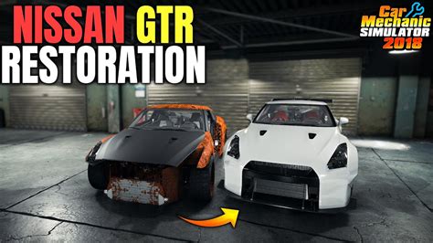 Nissan Gtr R Restoration From Junkyard Car Mechanic Simulator