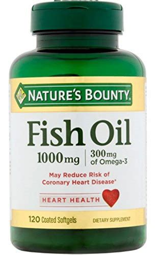 Suplemento Aceite Pescado Natures Bounty 300 Mg Omega 3 Ace Cuotas