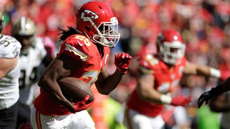 Chiefs RB Jamaal Charles Ruled Out of Sunday’s Game