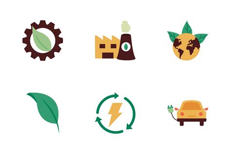 bundle of environment set icons 2457892 Vector Art at Vecteezy