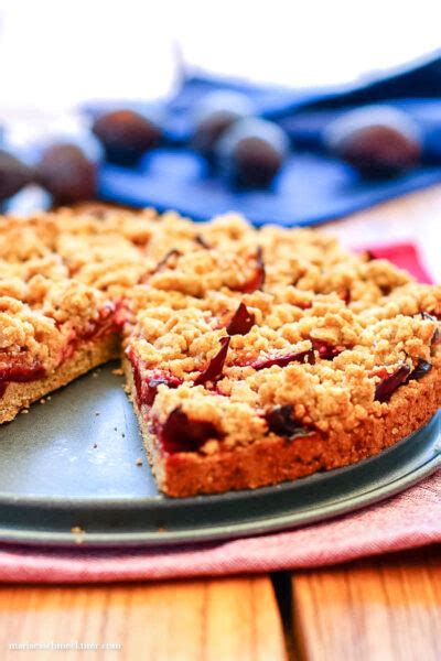 Vollkorn Pflaumenkuchen Mit Streuseln