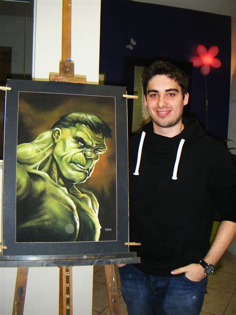 ESTUDIO LUKINI Dibujo Pintura EL INCREIBLE HULK