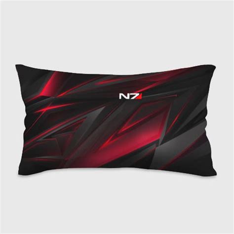 Mass Effect N7 Масс эффект Н7 Подушка 22x35 - купить по низкой цене в ...