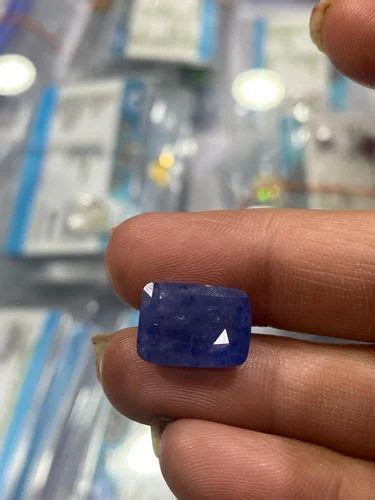 3 To 15 Carat Blue Sapphire Neelam 100 Original Certified Natural