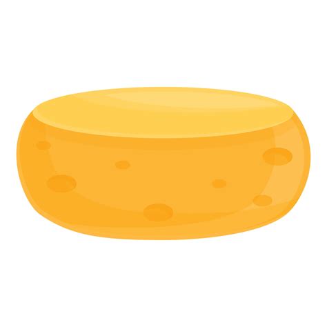 Cheese wheel icon, cartoon style 14357275 Vector Art at Vecteezy