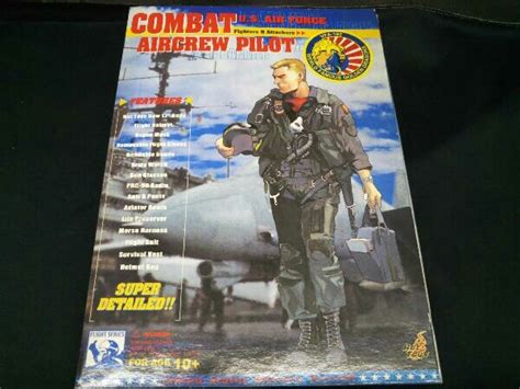 Yahoo Combat Aircrew Pilot P S Air Force Hot Toys