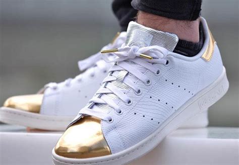 Gold Toe Adidas Stan Smiths Are Releasing Soon