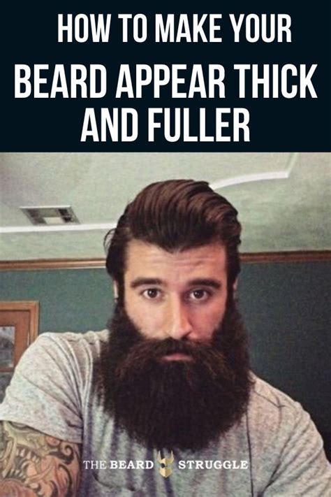 Achieve A Thicker And Fuller Beard