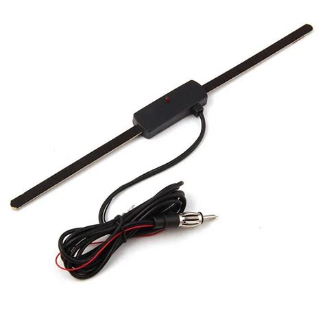 Car Electronic Radio Antenna 1pcs Windshield Car Am Fm Radio Antenna Signal Amplifier Booster